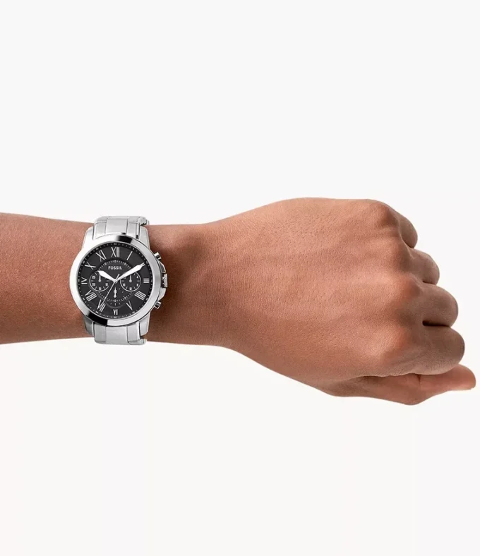 Reloj Grant Cronógrafo de acero inoxidable Reloj Grant Cronógrafo de acero inoxidable