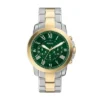 Reloj Grant Cronógrafo de acero inoxidable bicolor