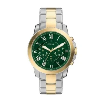 Reloj Grant Cronógrafo de acero inoxidable bicolor