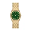 Reloj Harlow de acero inoxidable dorado con tres agujas Reloj Harlow de acero inoxidable dorado con tres agujas