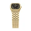 Reloj Harlow de acero inoxidable dorado con tres agujas Reloj Harlow de acero inoxidable dorado con tres agujas