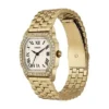 Reloj Harlow de acero inoxidable dorado con tres agujas Reloj Harlow de acero inoxidable dorado con tres agujas