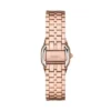 Reloj Harlow de acero inoxidable tono oro rosa con tres agujas Reloj Harlow de acero inoxidable tono oro rosa con tres agujas