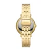 Reloj Jacqueline Sun Moon multifunción de acero inoxidable dorado Reloj Jacqueline Sun Moon multifunción de acero inoxidable dorado