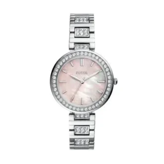 Reloj Karli de tres agujas en tono plateado Reloj Karli de tres agujas en tono plateado