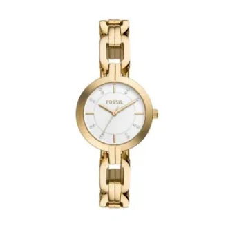 Reloj Kerrigan de acero inoxidable dorado con tres agujas Reloj Kerrigan de acero inoxidable dorado con tres agujas