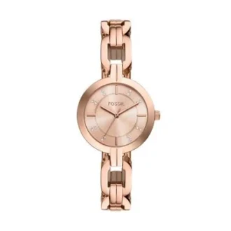 Reloj Kerrigan de acero inoxidable en tono oro rosa con tres agujas Reloj Kerrigan de acero inoxidable en tono oro rosa con tres agujas