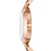 Reloj Kerrigan de acero inoxidable en tono oro rosa con tres agujas Reloj Kerrigan de acero inoxidable en tono oro rosa con tres agujas