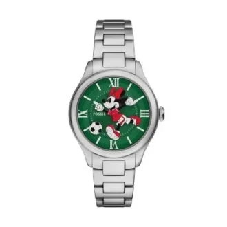 Reloj Minnie Mouse Soccer de Disney x Fossil, edición limitada