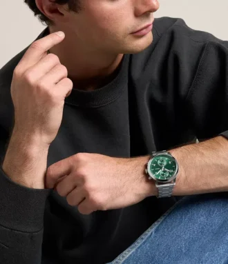 Reloj multifunción Bennett de acero inoxidable Reloj multifunción Bennett de acero inoxidable