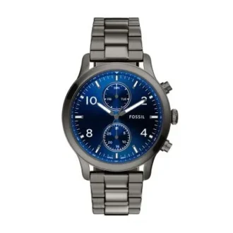 Reloj multifunción Bennett de acero inoxidable color cañón Reloj multifunción Bennett de acero inoxidable color cañón