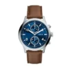 Reloj multifunción Bennett de cuero marrón Reloj multifunción Bennett de cuero marrón