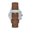Reloj multifunción Bennett de cuero marrón Reloj multifunción Bennett de cuero marrón