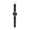 Reloj multifunción Bennett de cuero negro Reloj multifunción Bennett de cuero negro