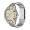 Reloj multifunción Garrett de acero inoxidable en dos tonos Reloj multifunción Garrett de acero inoxidable en dos tonos