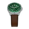 Reloj multifunción Garrett de cuero marrón Reloj multifunción Garrett de cuero marrón