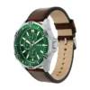 Reloj multifunción Garrett de cuero marrón Reloj multifunción Garrett de cuero marrón