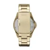 Reloj multifunción Riley de acero inoxidable dorado