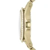 Reloj multifunción Riley de acero inoxidable dorado