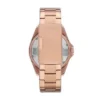 Reloj multifunción Riley de acero inoxidable en tono oro rosa Reloj multifunción Riley de acero inoxidable en tono oro rosa