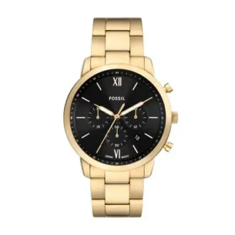 Reloj Neutra Chronograph de acero inoxidable dorado