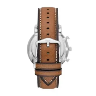 Reloj Neutra Chronograph Tan LiteHide™ de cuero