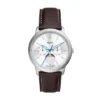 Reloj Neutra Moonphase multifunción con correa de cuero marrón Reloj Neutra Moonphase multifunción con correa de cuero marrón