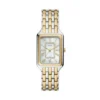 Reloj Raquel de acero inoxidable bicolor con tres agujas y fecha Reloj Raquel de acero inoxidable bicolor con tres agujas y fecha