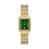 Reloj Raquel de acero inoxidable dorado con tres agujas Reloj Raquel de acero inoxidable dorado con tres agujas