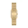 Reloj Raquel de acero inoxidable dorado con tres agujas Reloj Raquel de acero inoxidable dorado con tres agujas