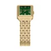 Reloj Raquel de acero inoxidable dorado con tres agujas Reloj Raquel de acero inoxidable dorado con tres agujas