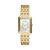 Reloj Raquel de acero inoxidable dorado con tres agujas y fecha Reloj Raquel de acero inoxidable dorado con tres agujas y fecha