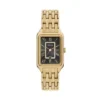 Reloj Raquel de acero inoxidable dorado con tres agujas y fecha Reloj Raquel de acero inoxidable dorado con tres agujas y fecha