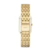 Reloj Raquel de acero inoxidable dorado con tres agujas y fecha Reloj Raquel de acero inoxidable dorado con tres agujas y fecha