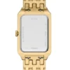 Reloj Raquel de acero inoxidable dorado con tres agujas y fecha Reloj Raquel de acero inoxidable dorado con tres agujas y fecha
