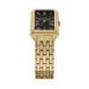 Reloj Raquel de acero inoxidable dorado con tres agujas y fecha Reloj Raquel de acero inoxidable dorado con tres agujas y fecha