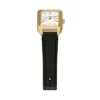 Reloj Raquel Mini de tres agujas con correa de cuero negro Reloj Raquel Mini de tres agujas con correa de cuero negro