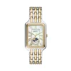 Reloj Raquel Sun Moon multifunción de acero inoxidable en dos tonos Reloj Raquel Sun Moon multifunción de acero inoxidable en dos tonos
