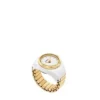 Reloj Ring Dos agujas Acero inoxidable dorado