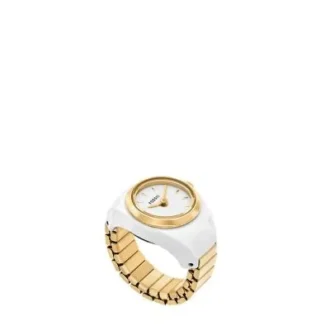 Reloj Ring Dos agujas Acero inoxidable dorado