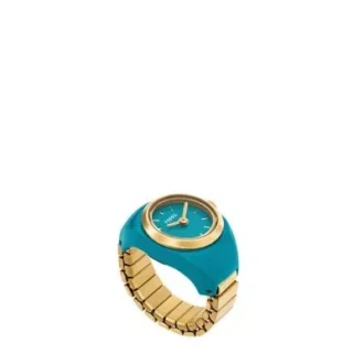 Reloj Ring Dos agujas Acero inoxidable dorado