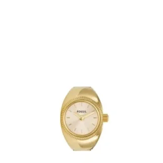 Reloj Ring Dos agujas Acero inoxidable dorado