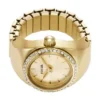 Reloj Ring Dos agujas Acero inoxidable dorado