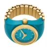 Reloj Ring Dos agujas Acero inoxidable dorado