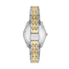 Reloj Scarlette de acero inoxidable bicolor con tres agujas y fecha Reloj Scarlette de acero inoxidable bicolor con tres agujas y fecha