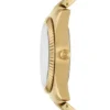 Reloj Scarlette de acero inoxidable dorado con tres agujas y fecha Reloj Scarlette de acero inoxidable dorado con tres agujas y fecha
