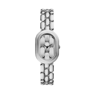 Reloj Sloan de acero inoxidable con tres agujas