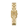 Reloj Sloan de acero inoxidable dorado con tres agujas Reloj Sloan de acero inoxidable dorado con tres agujas