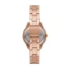 Reloj Stella de acero inoxidable tono oro rosa con tres agujas y fecha Reloj Stella de acero inoxidable tono oro rosa con tres agujas y fecha