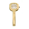Reloj tipo brazalete Sloan de acero inoxidable dorado con tres agujas Reloj tipo brazalete Sloan de acero inoxidable dorado con tres agujas